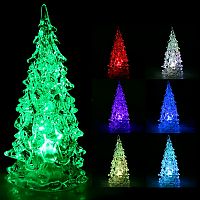 Рождественская мини-ель со светодиодной подсветкой